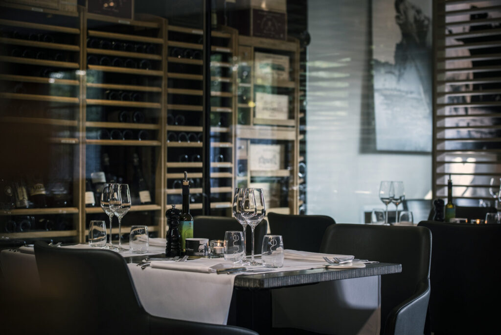 Gedekte tafel in Butcher's Dining in Hove