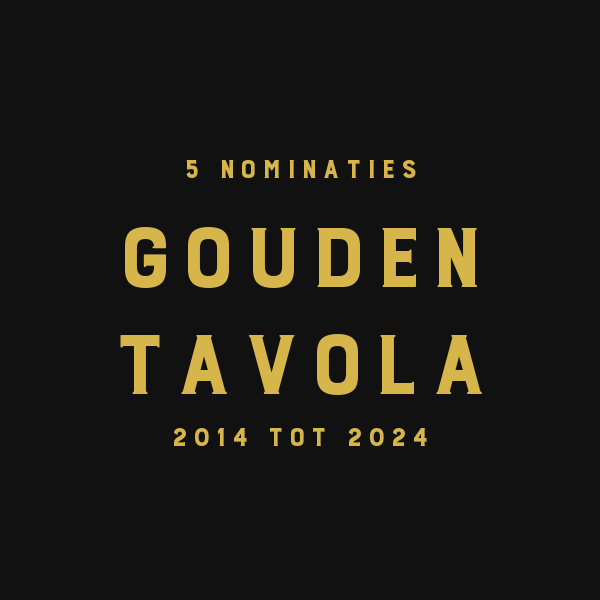 Butcher's Craft, vijf keer genomineerd voor de Gouden Tavola (2014 tot 2024)